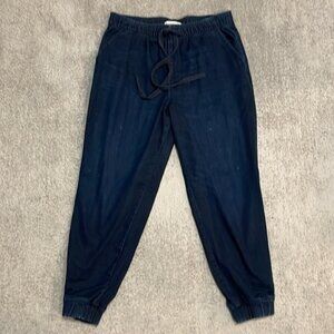 EC Abercrombie Fitch Denim Joggers Size Medium
